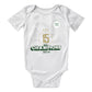 Maccabi MHFC Haifa Green Apes Baby Bodysuit Unisex Shirt Newborn Onesie Boy Girl Undershirt Outfit Baby Romper SHOPEZRA L.L.C.