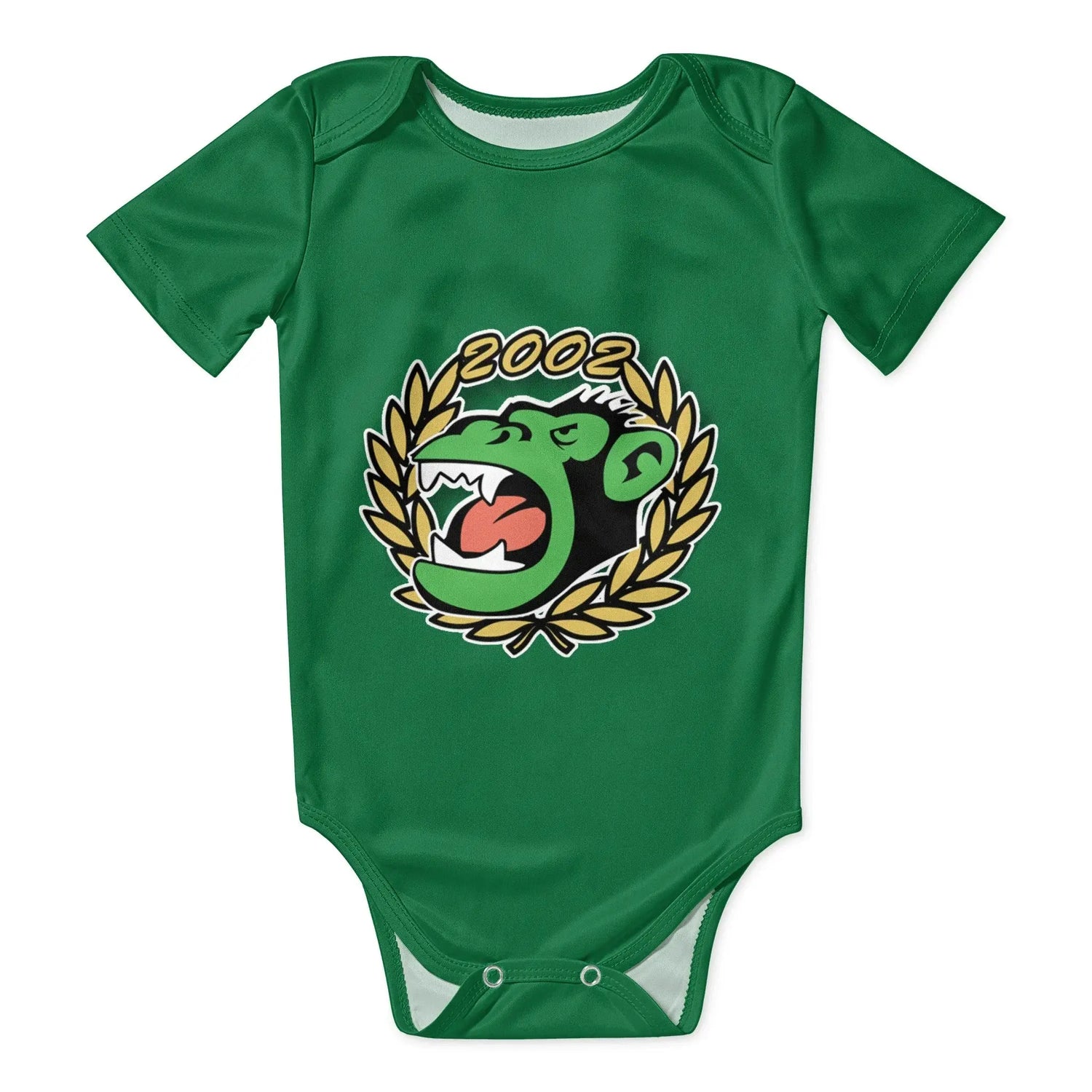 Maccabi MHFC Haifa Green Apes Baby Bodysuit Unisex Shirt Newborn Onesie Boy Girl Undershirt Outfit Baby Romper SHOPEZRA L.L.C.