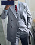 Suits for Men Slim Fit 3 Pieces Male Suit Jacket Vest with Pants Wedding Tuxedo SHOPEZRA L.L.C.