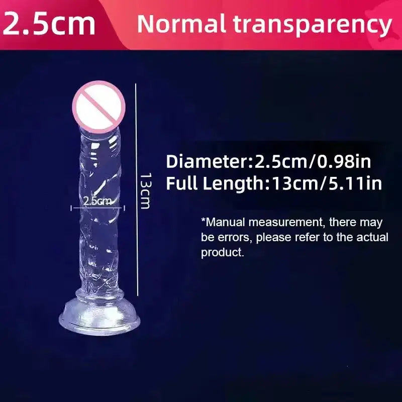 Realistic Dildo Jelly Penis Suction Cup Dildo Realistic Sex Toys For Lesbian Women Female Masturbator Big Dick Fake Dick by Dropshipman