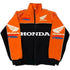 Honda Racing Team Jacket Men Women Black Red Patchwork Windbreaker Casual Streetwear Motorcycle Zip Up Jacket Coat For Fans SHOPEZRA L.L.C.