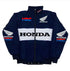 Honda Racing Team Jacket Men Women Black Red Patchwork Windbreaker Casual Streetwear Motorcycle Zip Up Jacket Coat For Fans SHOPEZRA L.L.C.