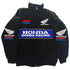 Honda Racing Team Jacket Men Women Black Red Patchwork Windbreaker Casual Streetwear Motorcycle Zip Up Jacket Coat For Fans SHOPEZRA L.L.C.