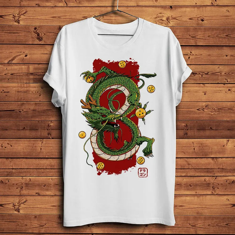 Shenron Divine dragon dbz Funny Anime T Shirt Homme Men Short Sleeve breathable TShirt Unisex Streetwear Tee SHOPEZRA L.L.C.