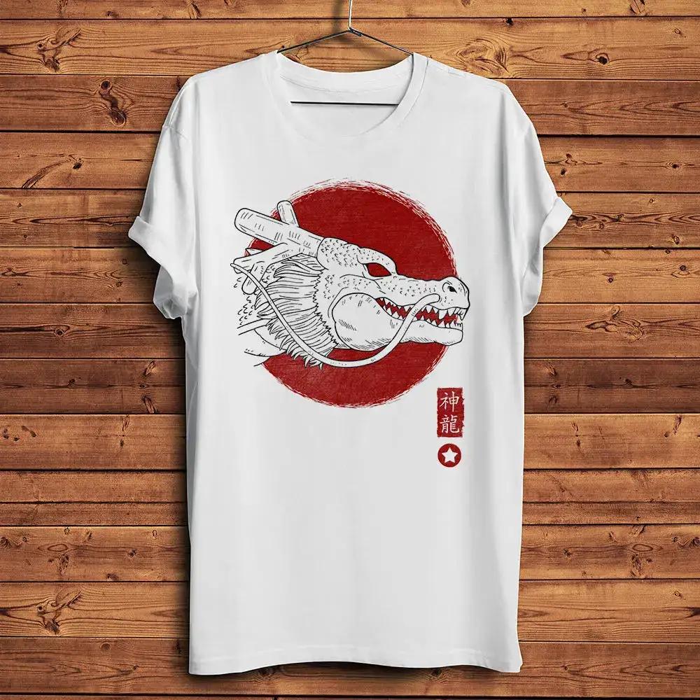 Shenron Divine dragon dbz Funny Anime T Shirt Homme Men Short Sleeve breathable TShirt Unisex Streetwear Tee by Dropshipman