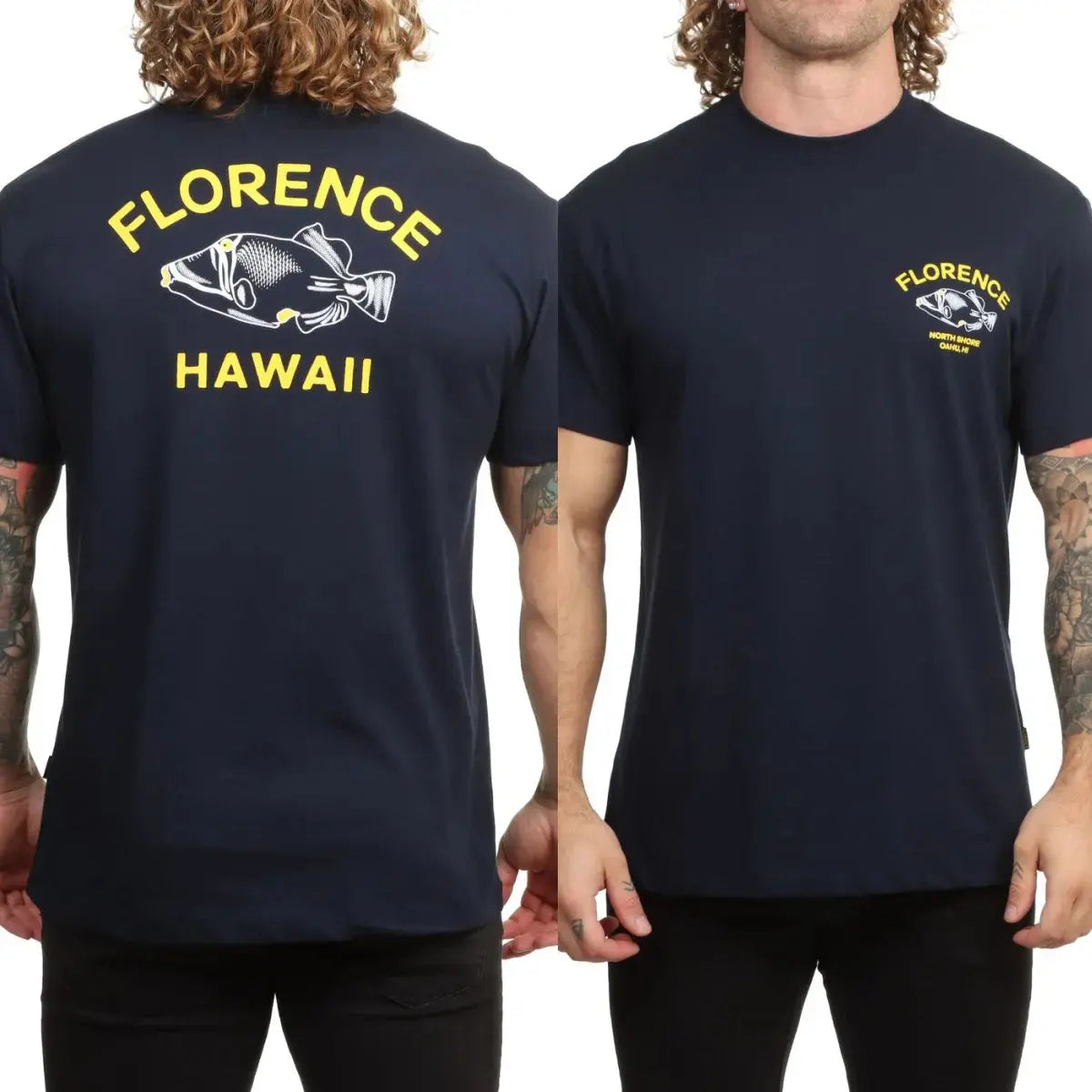 Marine  State Fish T-Shirt 100% Cotton Graphic Tee Men Women Summer Streetwear Top SHOPEZRA L.L.C.