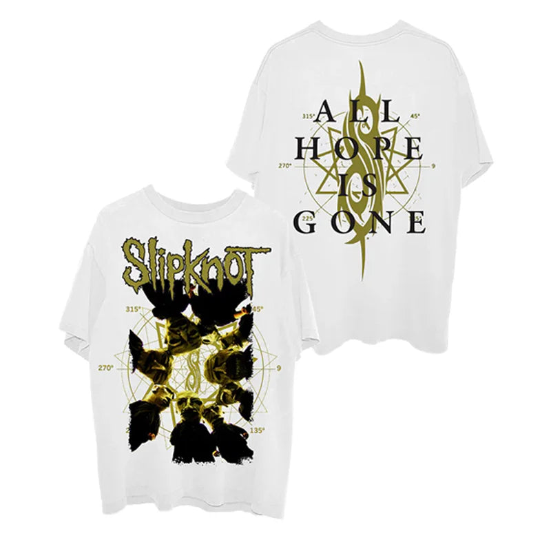 Photo SLIPKNOT Gothic Style Band T-Shirt 100% Cotton Graphic Tee Men Women Summer Streetwear Top SHOPEZRA L.L.C.