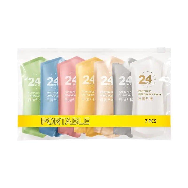 Shopezra L.L.C. disposable women's underwear, sterile, no-wash, individually packaged, large size, suitable for pregnancy and travel.