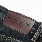Summer Shorts Jeans Men Denim Pants Stretch Dark Blue Fashion Design Men&