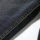 Summer Shorts Jeans Men Denim Pants Stretch Dark Blue Fashion Design Men&