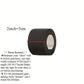 Self adhesive sole repair tape - anti slip, noise reducing protective film for high heels, sports shoes, and sandals SHOPEZRA L.L.C.