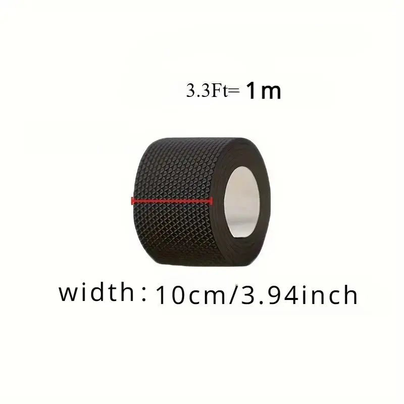 Self adhesive sole repair tape - anti slip, noise reducing protective film for high heels, sports shoes, and sandals SHOPEZRA L.L.C.
