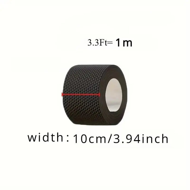 Self adhesive sole repair tape - anti slip, noise reducing protective film for high heels, sports shoes, and sandals SHOPEZRA L.L.C.