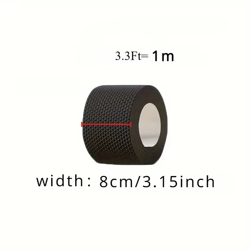 Self adhesive sole repair tape - anti slip, noise reducing protective film for high heels, sports shoes, and sandals SHOPEZRA L.L.C.