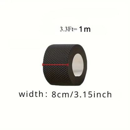 Self adhesive sole repair tape - anti slip, noise reducing protective film for high heels, sports shoes, and sandals SHOPEZRA L.L.C.