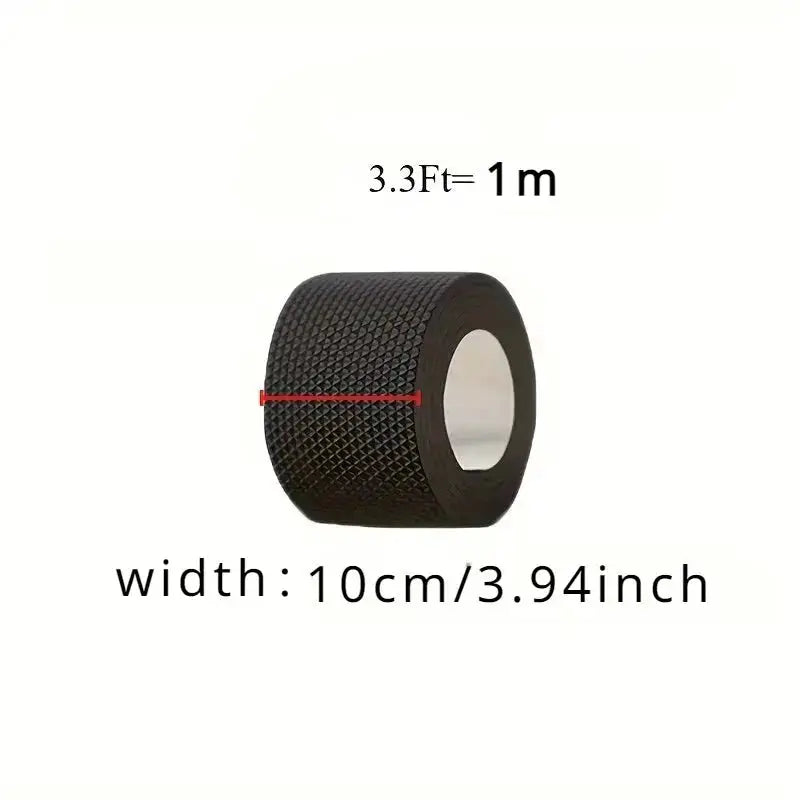 Self adhesive sole repair tape - anti slip, noise reducing protective film for high heels, sports shoes, and sandals by Dropshipman