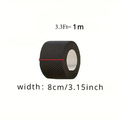 Self adhesive sole repair tape - anti slip, noise reducing protective film for high heels, sports shoes, and sandals by Dropshipman