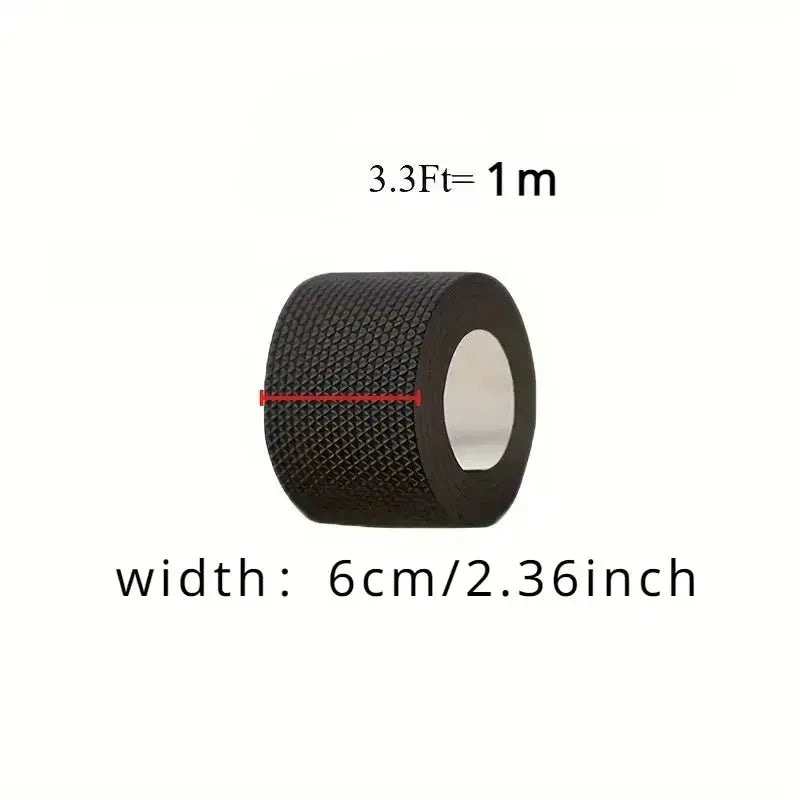 Self adhesive sole repair tape - anti slip, noise reducing protective film for high heels, sports shoes, and sandals by Dropshipman