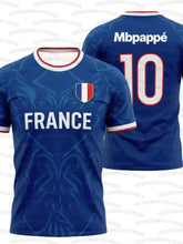 2026 Summer France Flag Print Soccer Jersey NO.10 Mbappé Men&