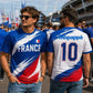 2026 Summer France Flag Print Soccer Jersey NO.10 Mbappé Men&