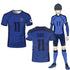 ISAGI 3D Print Sports Quick-dry Breathable Men T-Shirt Anime Cosplay Harajuku Football Team Training Parent-child Short Sleeve by Dropshipman