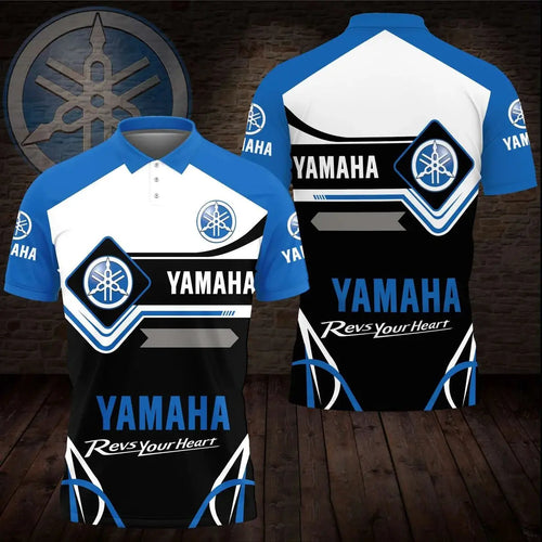 2025 new 3D printed Yamaha motorcycle off-road T-shirt by SHOPEZRA L.L.C., featuring sporty design for men and women.