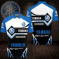 2025 new 3D printed Yamaha motorcycle off-road fashionable T-shirt, suitable for extreme sports adventure men&