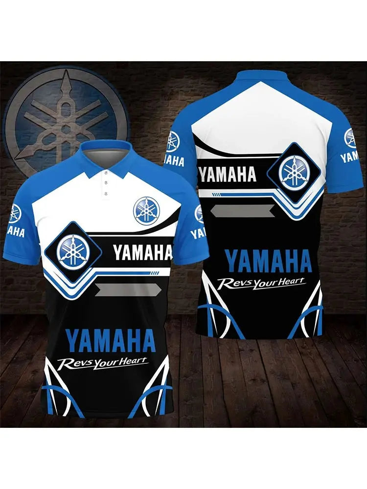 2025 new 3D printed Yamaha motorcycle off-road T-shirt by SHOPEZRA L.L.C., featuring bold motorcycle graphics for men and women.