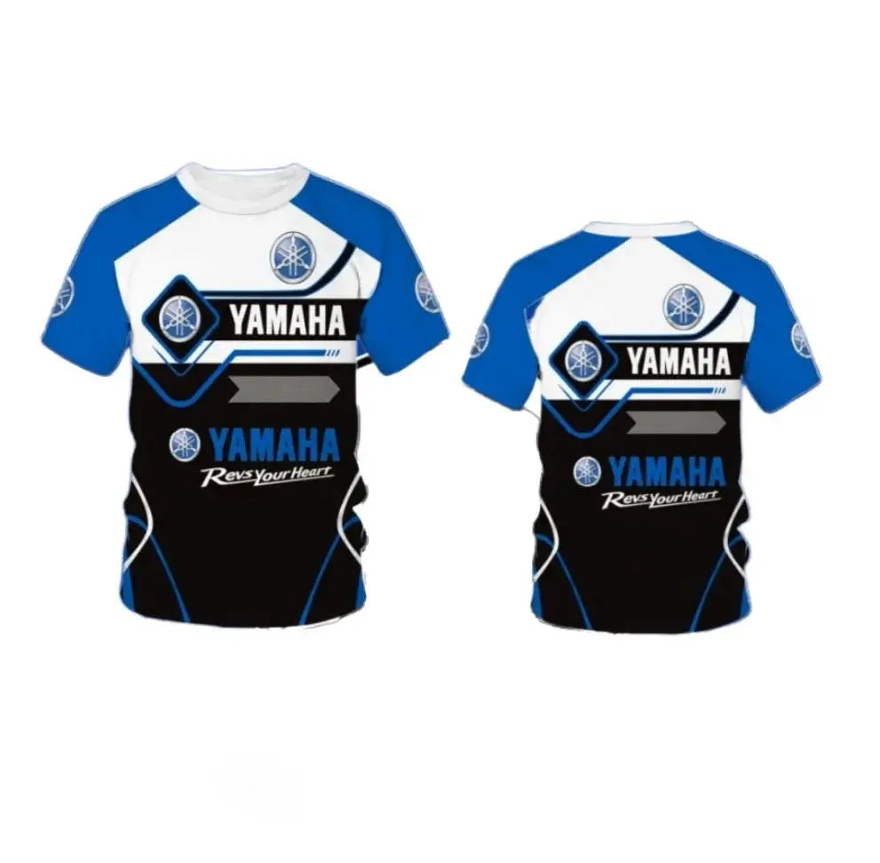 2025 Yamaha motorcycle off-road 3D printed T-shirt by SHOPEZRA L.L.C., featuring rugged adventure and extreme sports style.