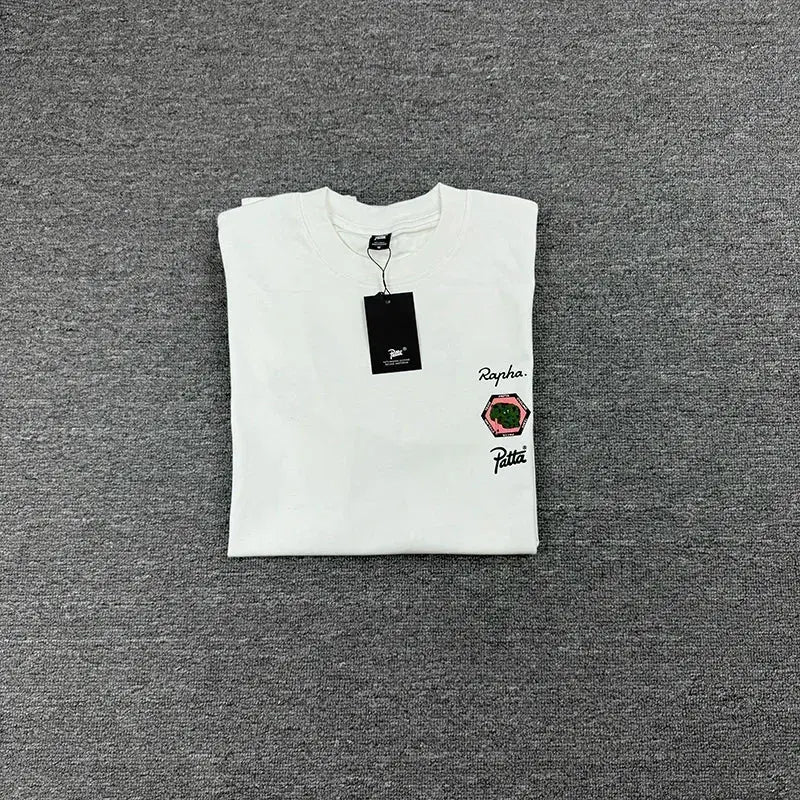 New Arrival Patta Tshirt American Street Style with Palm Tree Star Print Man Short Sleeve Tops SHOPEZRA L.L.C.
