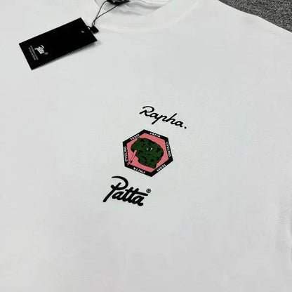 New Arrival Patta Tshirt American Street Style with Palm Tree Star Print Man Short Sleeve Tops by Dropshipman