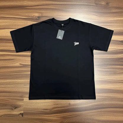 New Arrival Patta Tshirt American Street Style with Palm Tree Star Print Man Short Sleeve Tops by Dropshipman