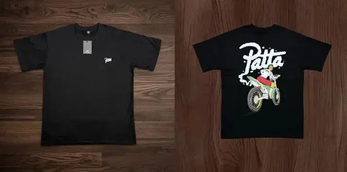 New Arrival Patta Tshirt American Street Style with Palm Tree Star Print Man Short Sleeve Tops by Dropshipman