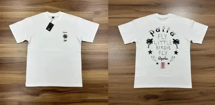 New Arrival Patta Tshirt American Street Style with Palm Tree Star Print Man Short Sleeve Tops by Dropshipman