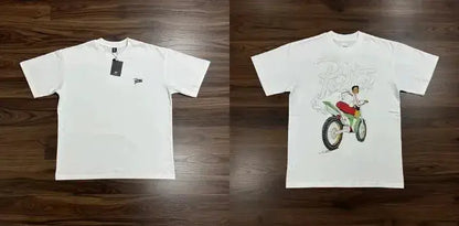 New Arrival Patta Tshirt American Street Style with Palm Tree Star Print Man Short Sleeve Tops by Dropshipman