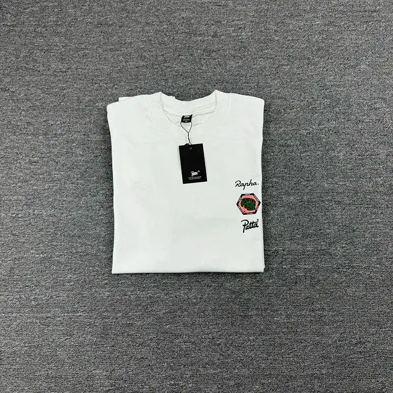 New Arrival Patta Tshirt American Street Style with Palm Tree Star Print Man Short Sleeve Tops by Dropshipman