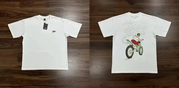 New Arrival Patta Tshirt American Street Style with Palm Tree Star Print Man Short Sleeve Tops by Dropshipman