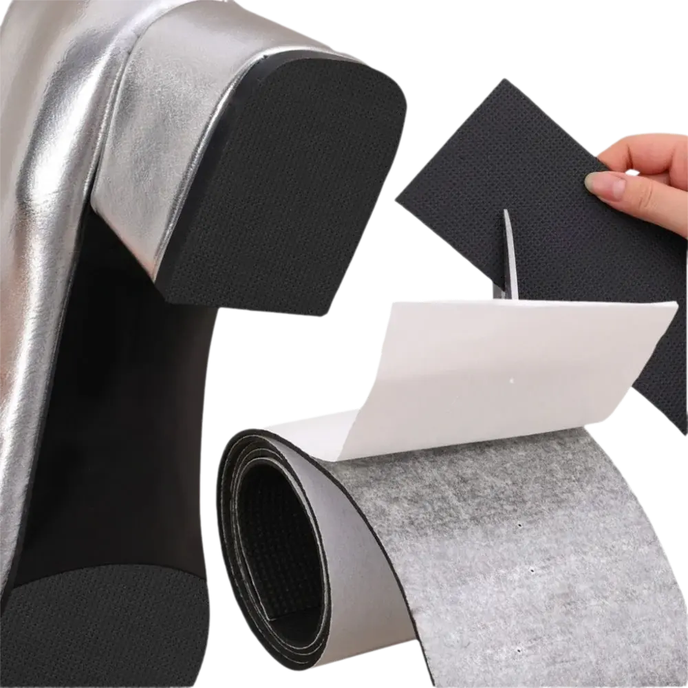 Durable Elastic Sole Anti Slip Sticker Repair Wearable Shoe Sole Protectors Self Adhesive Shoe Mute Cushion Shoe Bottom Pads SHOPEZRA L.L.C.