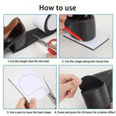 Durable Elastic Sole Anti Slip Sticker Repair Wearable Shoe Sole Protectors Self Adhesive Shoe Mute Cushion Shoe Bottom Pads SHOPEZRA L.L.C.