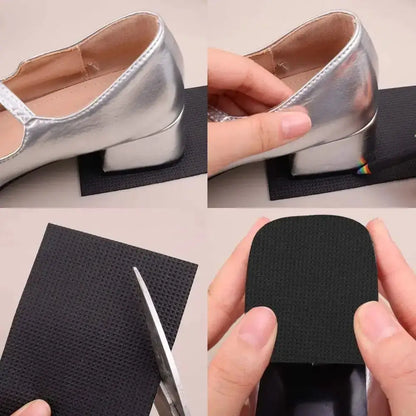 Durable Elastic Sole Anti Slip Sticker Repair Wearable Shoe Sole Protectors Self Adhesive Shoe Mute Cushion Shoe Bottom Pads by Dropshipman