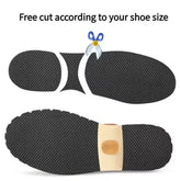 Durable Elastic Sole Anti Slip Sticker Repair Wearable Shoe Sole Protectors Self Adhesive Shoe Mute Cushion Shoe Bottom Pads SHOPEZRA L.L.C.