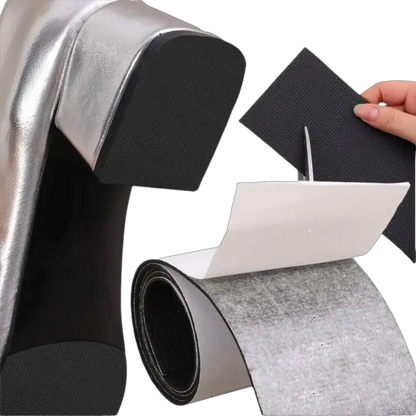 Durable Elastic Sole Anti Slip Sticker Repair Wearable Shoe Sole Protectors Self Adhesive Shoe Mute Cushion Shoe Bottom Pads by Dropshipman