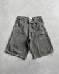 Y2k Black Punk Wash Baggy Work Shorts Men Women Summer Hip Hop Ripped Hole Denim Shorts Raw Edge Casual Jorts Streetwear SHOPEZRA L.L.C.