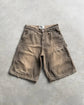 Y2k Black Punk Wash Baggy Work Shorts Men Women Summer Hip Hop Ripped Hole Denim Shorts Raw Edge Casual Jorts Streetwear SHOPEZRA L.L.C.