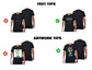 Mens T Shirts Reduced Text Japanese Letter Print Drinkers T-shirt Casual Fashion Unisex O-neck Tops Alcohol Lover&