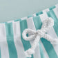 Citgeett Summer Kids Baby Boys Swim Trunks Stripes Print Elastic Waist Beach Shorts Shorts Clothes SHOPEZRA L.L.C.