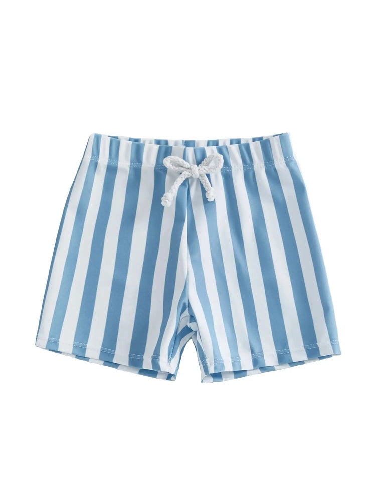 Citgeett Summer Kids Baby Boys Swim Trunks Stripes Print Elastic Waist Beach Shorts Shorts Clothes SHOPEZRA L.L.C.
