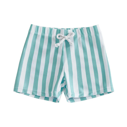 Citgeett Summer Kids Baby Boys Swim Trunks Stripes Print Elastic Waist Beach Shorts Shorts Clothes SHOPEZRA L.L.C.