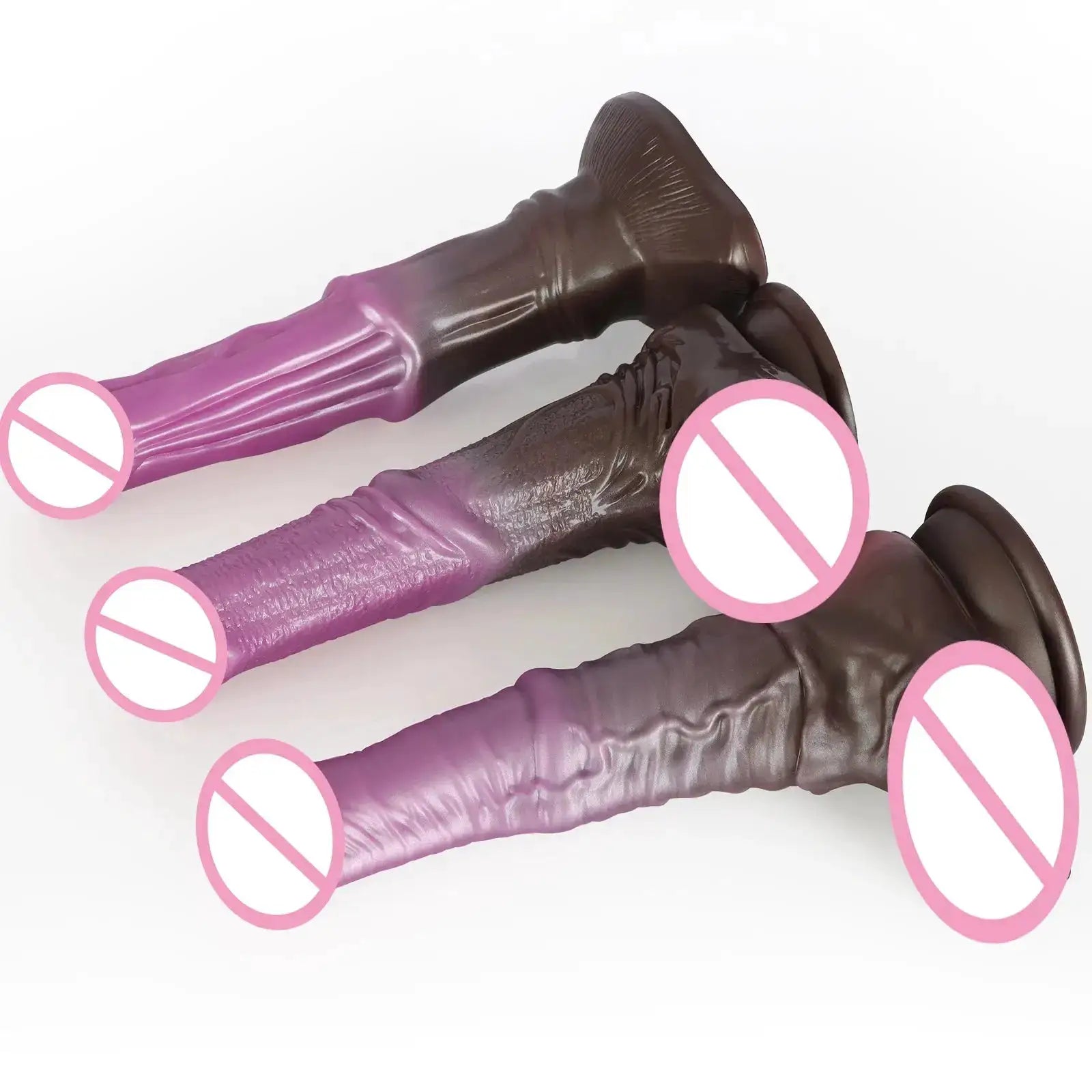 Silicone Dildo Large Horse Dildo 18+Female G-Spot Vagina Stimulation Anal Masturbator Adult Big Penis Sex Toys For Women Men Gay by Dropshipman