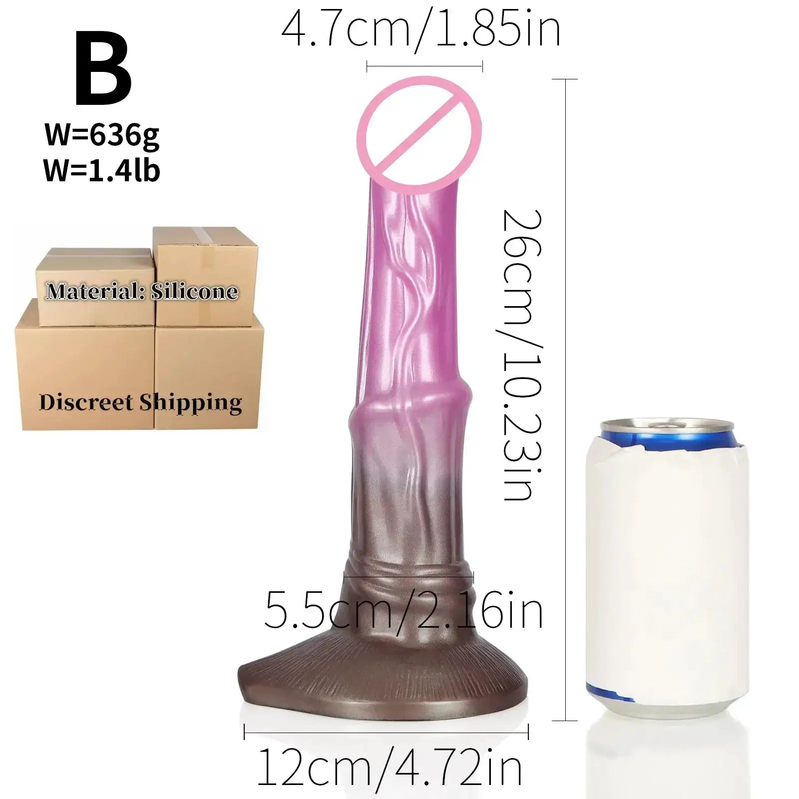 Silicone Dildo Large Horse Dildo 18+Female G-Spot Vagina Stimulation Anal Masturbator Adult Big Penis Sex Toys For Women Men Gay by Dropshipman